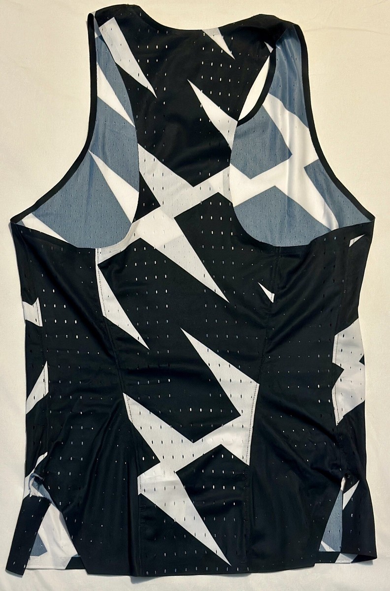 Nike Pro Elite Official Track & Field Top Blue Green CI0581 Nike Pro Elite Official Track & Field Top Blue Green CI0581