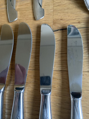 Paul Drees Solingen seltenes Edelstahl Besteck 6 Personen 36 Teile Roneusil - Bild 21 von 21