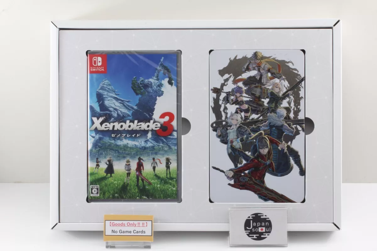 Goods only Xenoblade 3 Collector's Edition Art Book Steelbook