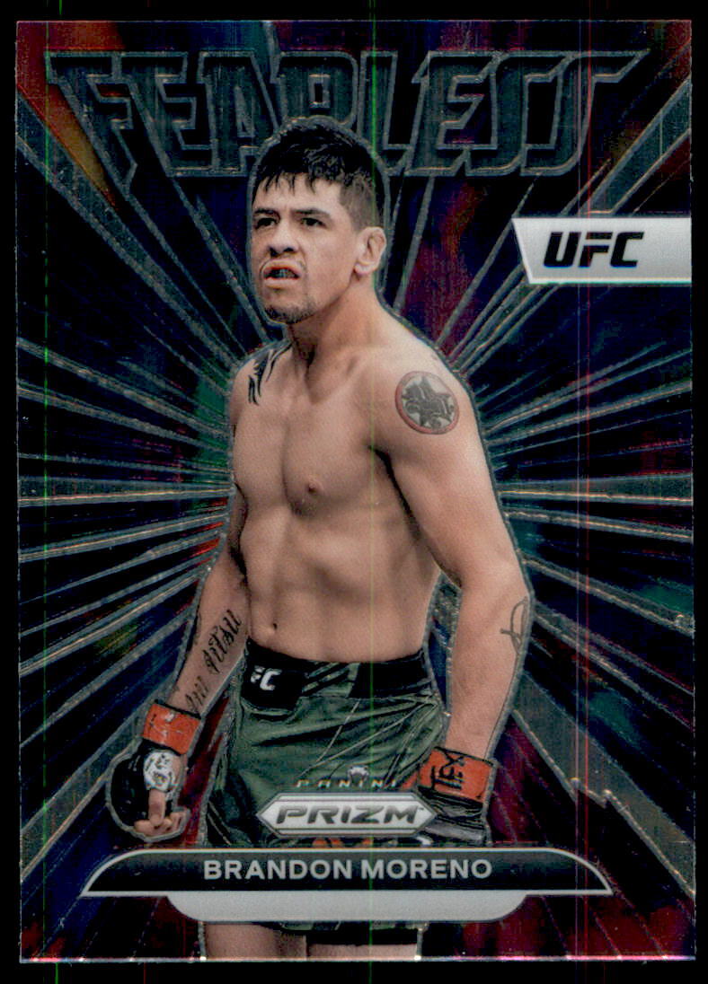 2023 Panini Prizm UFC Fearless Brandon Moreno #1