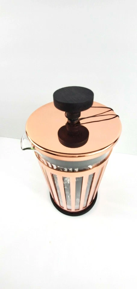  Prensa de café Starbucks 8 tazas cobre oro rosa nueva con etiquetas  Foto 4 de 4