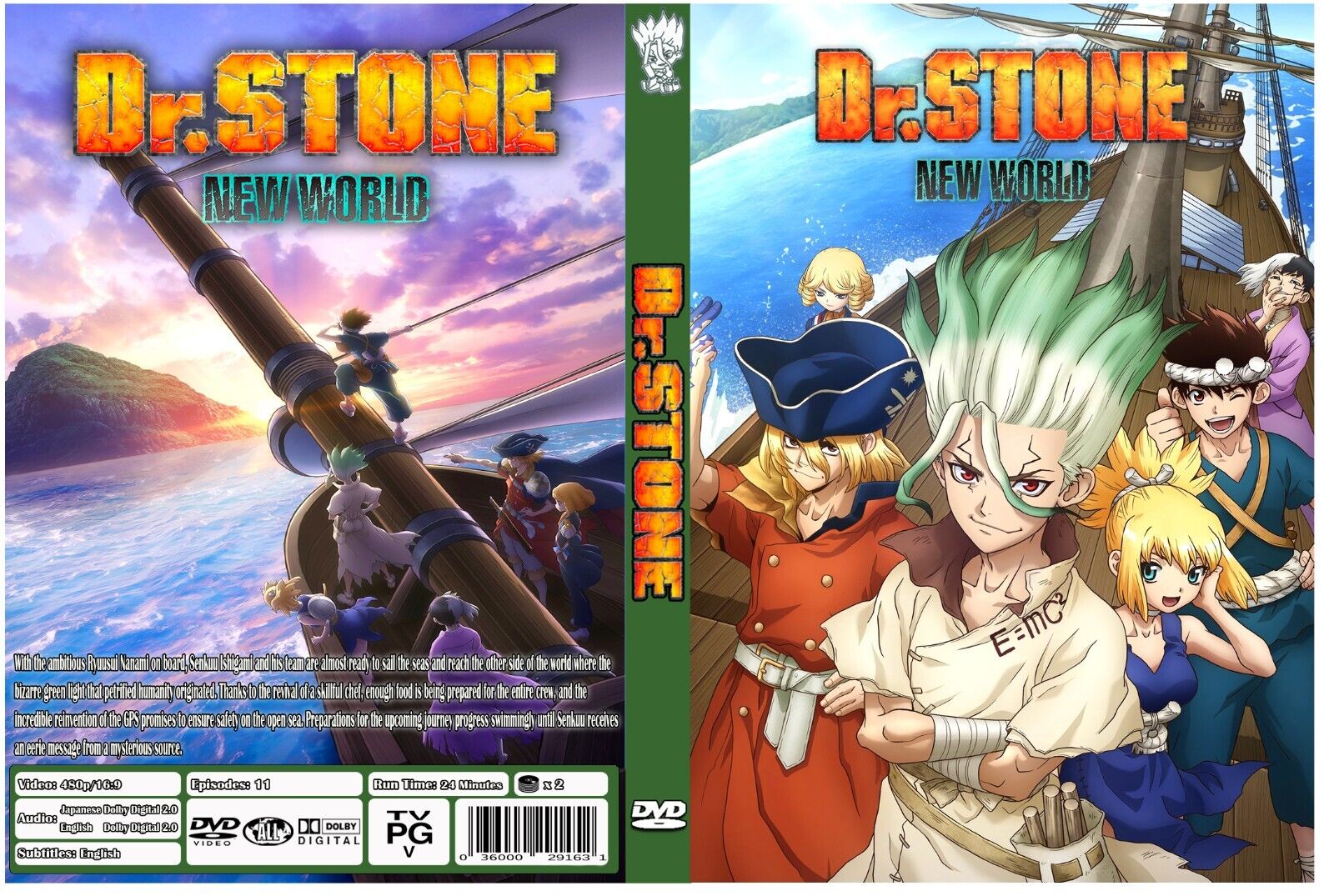 Dr Stone New World Season 3 Dual Audio English/Japanese with English Subs.