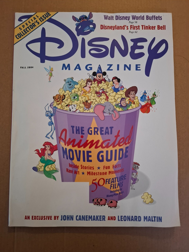WALT DISNEY WORLD AMERICAN DISNEY MAGAZINE FALL 2004