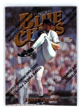 1997 Topps Finest Blue Chips W/ Coating #28 Jamey Wright Colorado Rockies