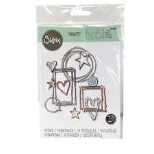 Sizzix Thinlits Mixed Media Motifs Cutting Dies by Pete Hughes 665039 NEW