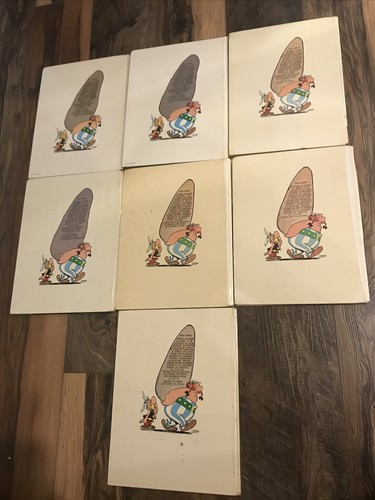 Lot 7 Astérix 1970's Gaule Corse Hispanie bretons chaudron - Asterix Bundle - Picture 2 of 12