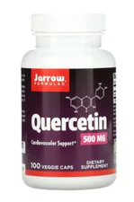 Jarrow Formulas Quercetin 500mg -100 Veggie Caps Cardio support Best By 11/2024+