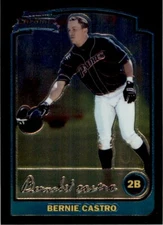 2003 BOWMAN CHROME - RC #195 BERNIE CASTRO SAN DIEGO PADRES