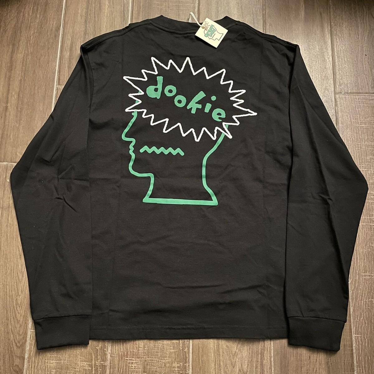 Brain Dead X Green Day Dookie Long Sleeve T Shirt Small Brain Dead X Green Day Dookie Long Sleeve T Shirt Small