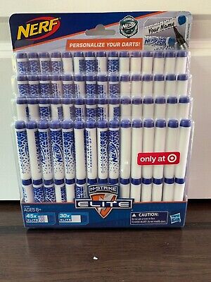 Details about   NERF Sealed 75 Darts N-Strike Bullet Refill Pack Personalize Elite NEW