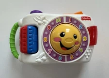 EUC Fisher~Price Laugh & Learn Learning Camera Toy 2009 ***Tested, Works***