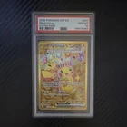Pokémon Pikachu ex 247/191 Sv08 Surging Sparks Hyper Rare Holo PSA 10