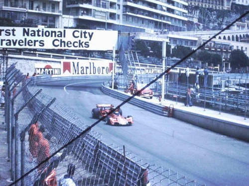1976 Monaco Grand Prix-Carlos Pace, Brabham Alfa-Romeo, Slide