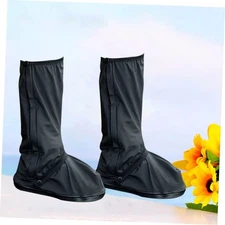 Reusable Rain Shoe Waterproof Covers Anti-slip Unisex Overshoes Boots XL