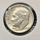 1964-P Roosevelt Dime 90% Silver US Mint Philadelphia