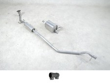Mitteltopf Endtopf Neu für Hyundai i10 I PA 1.2 Auspuff SET Schalldämpfer