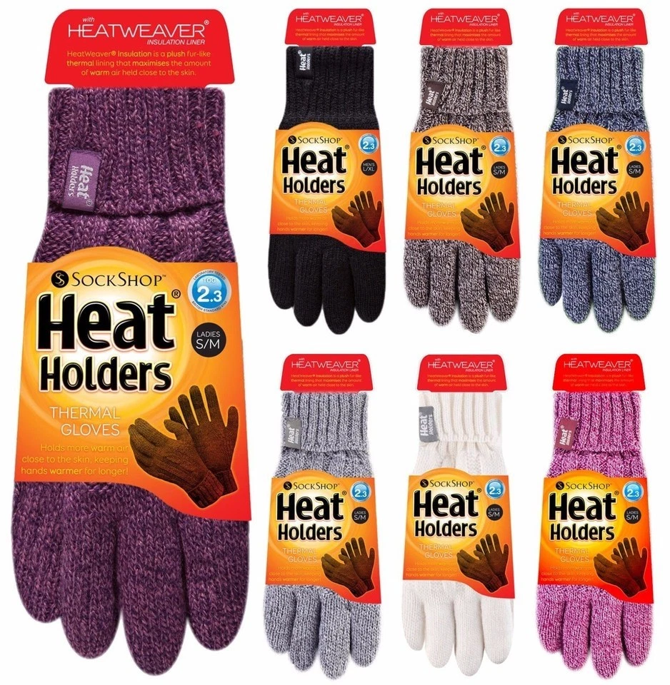 Heat Holders - Women's Heat Weaver Cable Knit 2.3 Tog Gloves - Image 3 of 3