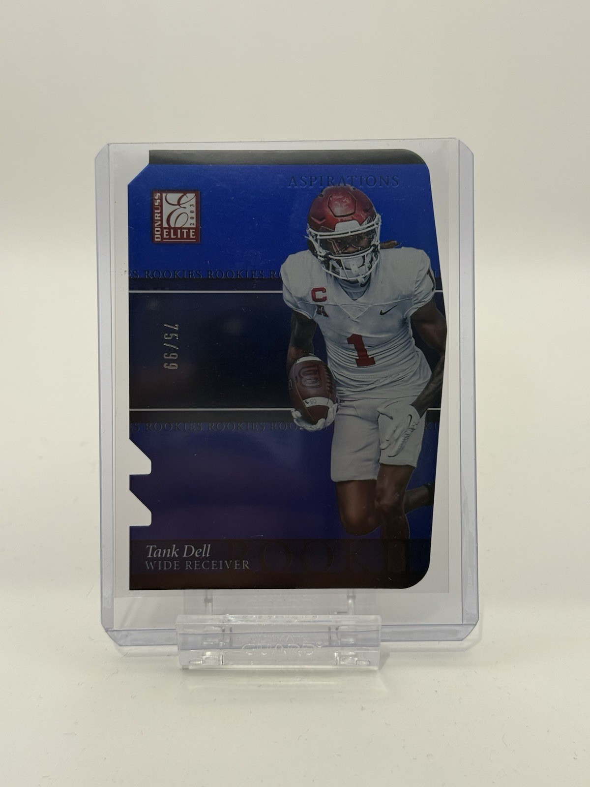 Tank Dell Panini Donruss Elite 2003 Elite Rookies #36 Aspirations Die-Cut
