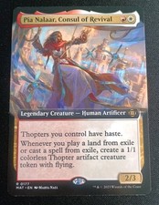 MTG Aftermath - Pia Nalaar, Consul of Revival - Extended Art Rare
