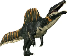 Chaos Spinosaurus Skin - Digital Item - Roblox Dinosaur Simulator