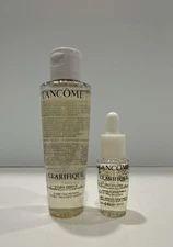 New 2-Pc Lancome Clarifique Pro Solution Serum 7ml➕Double Treatment Essence 50ml