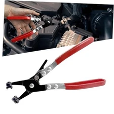 Hose Clamp Pliers, Hose Clamp Tool with Swivel Flat Band Removal and 