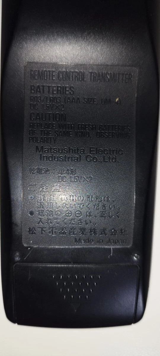Control remoto original Technics RAK - CH219WH