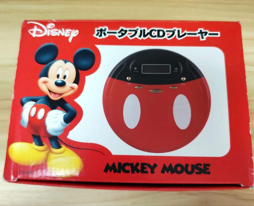 [メンテ済稼動品]MICKY MOUSE POCKET PLAYER Disney Mickey Mouse Cd Player Portable Kids Music Player