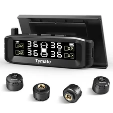 Tymate TM8 Tire Pressure Monitoring System, Wireless Solar TPMS with 4... 