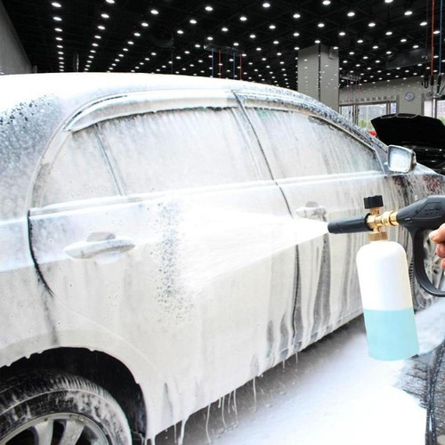 Pressure Washer Snow Foam Lance Gun Foam Cannon Bottle Adapter for Karcher K2-K7 - Picture 8 of 13