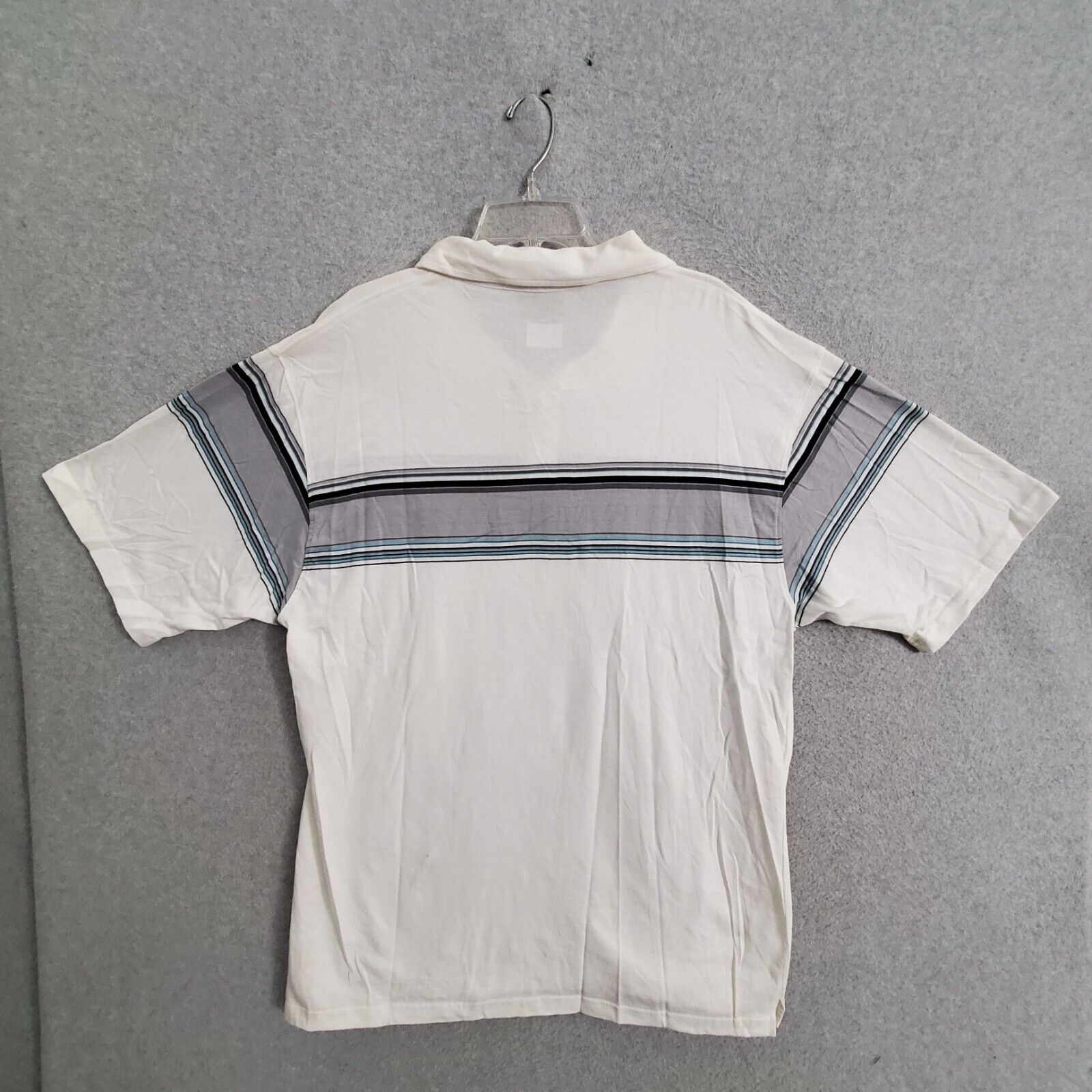 Burnside Men Polo Shirt 2XL White Short Sleeve Collar Casual READ | eBay