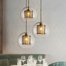 Kitchen Lamp Glass Pendant Lights Home Chandelier Light Bedroom Ceiling Lighting