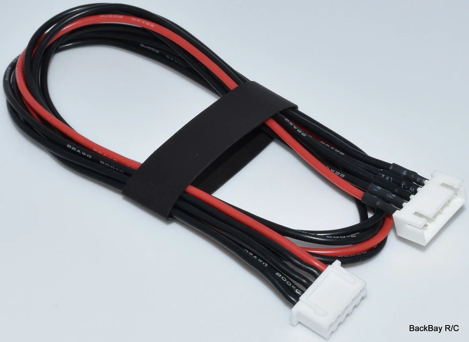 4S JST-XH Balance Wire Extension Adapter with 45CM (~18in) 22awg Wire - Image 3 of 4