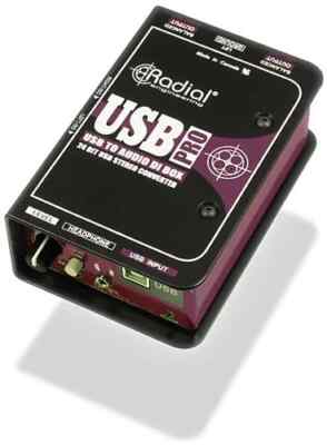 Radial Engineering USB-Pro Digital USB DI for Laptops 24/96