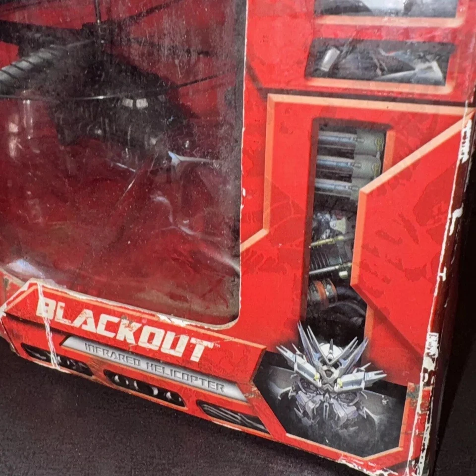 Transformers Blackout Infrared Helicopter RC Remote Control Radio Shack 2007* - Image 2 of 4