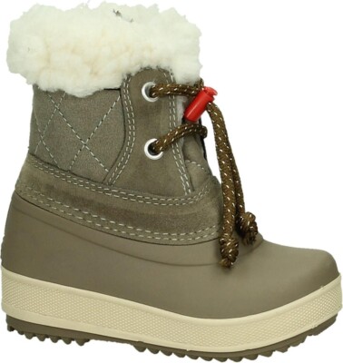 Olang Ape Snowboots Kinder 29/30 Beige Warm Gefüttert Gummistiefel Winter