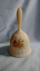 Fenton Daisies on Cameo Basket Weave Bell #9462