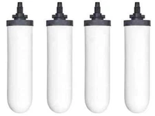 British Berkefeld Super Sterasyl Ceramic Water Filters 4 PK Fits Berkey Systems