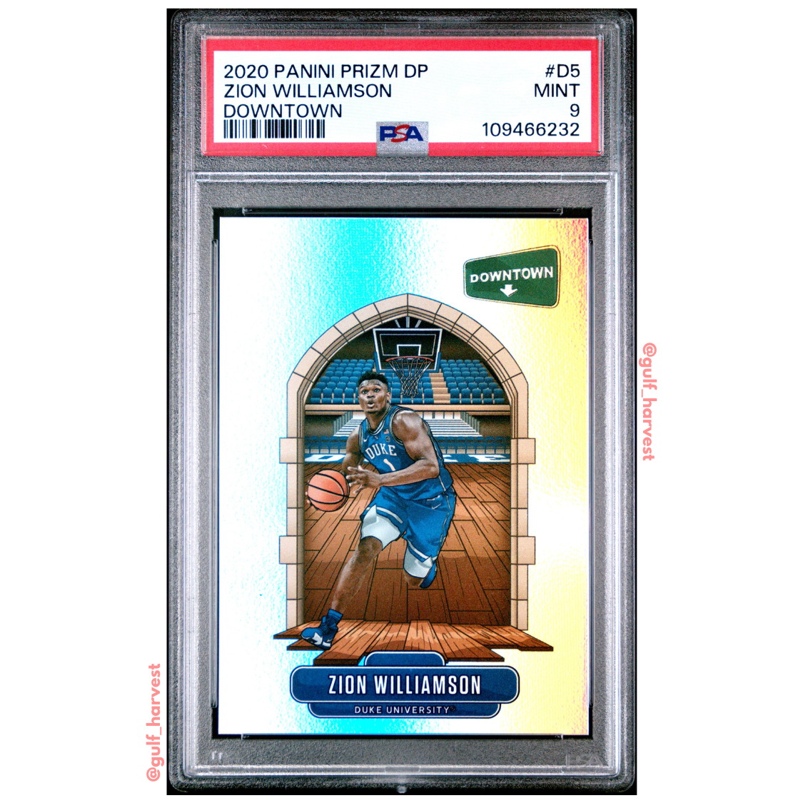 2020-21 Panini Prizm Draft Picks - Downtown Zion Williamson