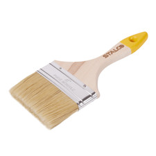 4" All Purpose English Paint Brush Wide Flat Emulsion Decorating Quality