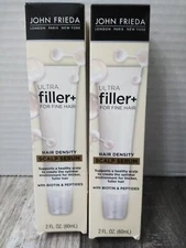 John Frieda Ultra Filler + For Fine Hair, HAIR DENSITY SCALP SERUM 2.OZ EA (2PK)