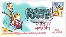 AO 4468-4, 2010, Sunday Funnies, Pictorial Postmark, Add-on Cachet, First Day Co