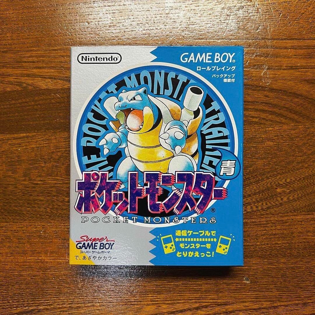 Nintendo Pocket Monster Pokemon Blue Japanese Version for Nintendo Pocket Monster Pokemon Blue Japanese Version for