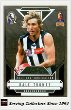 2012 Select AFL Eternity All Australia Team Card AA7 Dale Thomas (Collingwood)