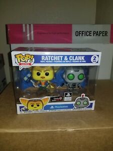 FUNKO POP! GAMES RATCHET & CLANK 2 PACK GAMESTOP EXCLUSIVE BRAND NEW IN STOCKð¥ | eBay