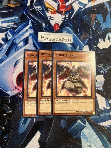 Yu-Gi-Oh! 3x Reborn Tengu SDPL-EN012 (Common) 1st Ed. NM/M! 💨Ships Fast!💨 - Picture 2 of 9
