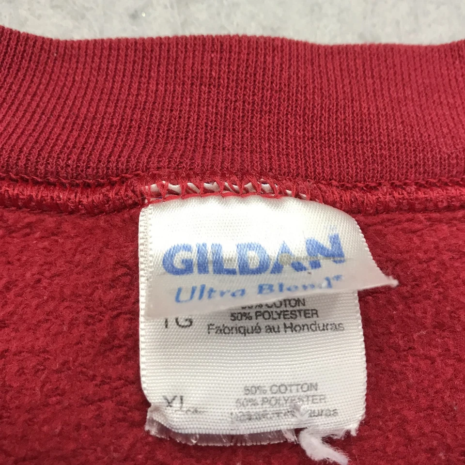 Sudadera De Colección Indiana Hoosiers Para Hombres XL Cuello Redondo Bordada NCAA Y2K Foto 4 de 4
