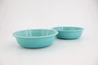 Homer Laughlin Fiesta Turquoise Set of 2 Cereal Soup Bowl HLC Made in USA