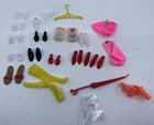 Vintage Barbie Doll & Clone Shoes  Lot Mixed Colors Accessories Lot