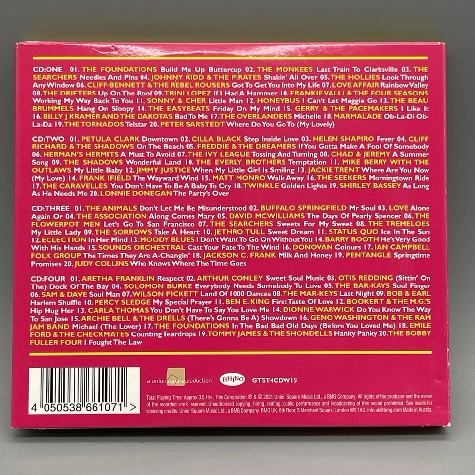 Greatest Ever Decade: 60s Various Artists  4CD2  | Zustand gut - Bild 2 von 3